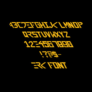 3RK Font